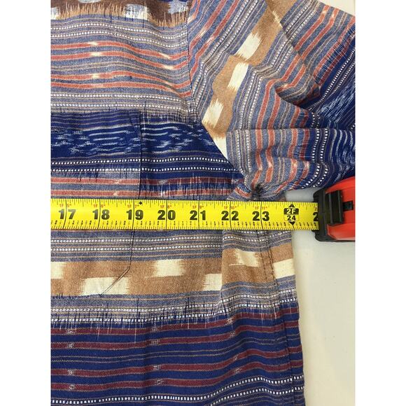 Vtg 90s Territory Ahead Shirt L Retro Button Up Southwest Boho Americana 70s - Picture 11 of 12